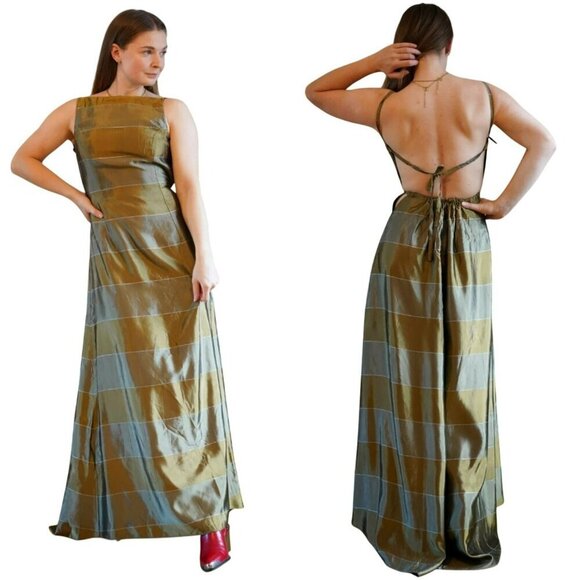 VTG Jessica McClintock for Gunne Sax Millennium 2000 Women's 12 Y2K Prom Dress - Picture 2 of 16